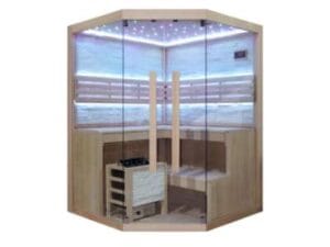 Finska sauna - PREMIUM - Ugaona